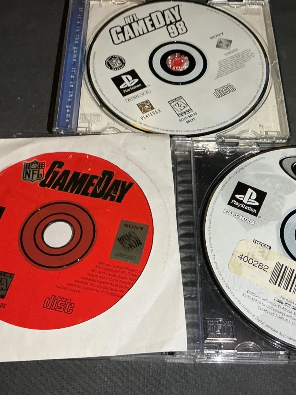 NFL Gameday NFL Gameday 98 & MLB 2000 for Sony PlayStation one PS1